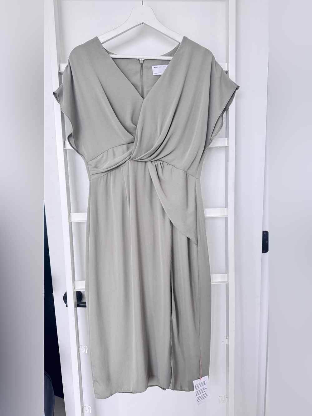 ASOS Sage Green Dress | Size 6 - Picture 5 of 12